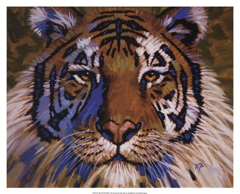 Framed Tiger Print