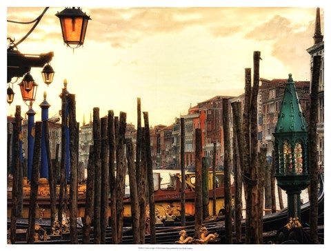 Framed Venice in Light I Print