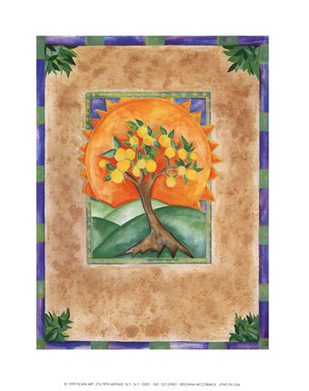 Framed Exotic Flower Print