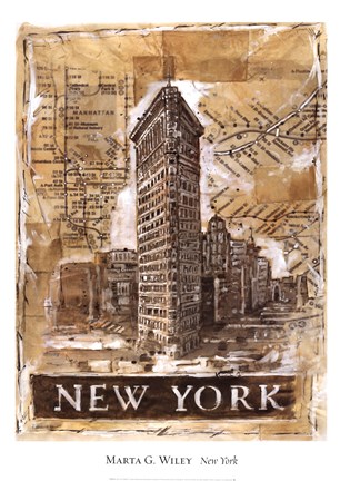 Framed New York Print