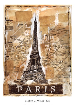 Framed Paris Print