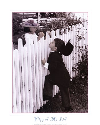 Framed Flipped My Lid Print