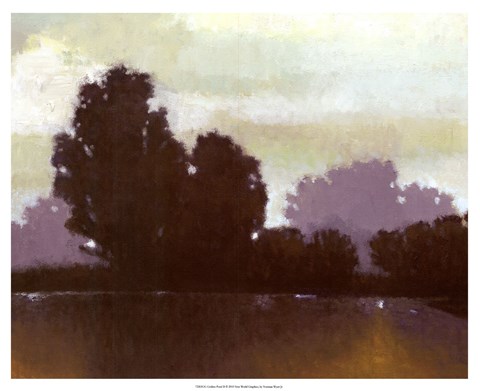 Framed Golden Pond II Print