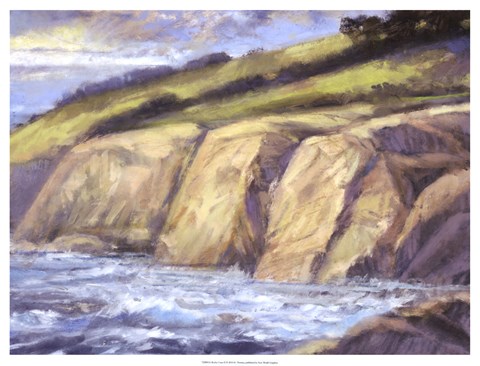 Framed Rocky Coast II Print