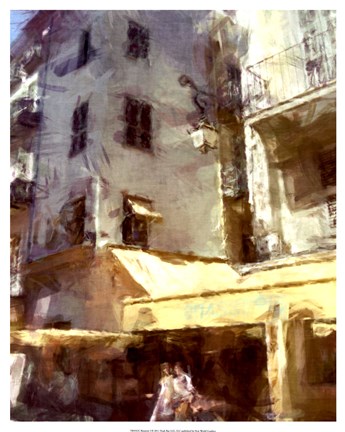 Framed Brasserie I Print