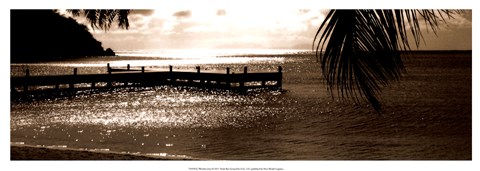 Framed Wooden Jetty Print