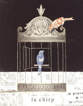 Framed La Chirp Print