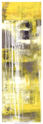 Framed Mellow Yellow I Print