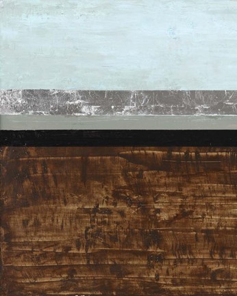 Framed Textured Light I Print