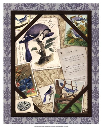 Framed Bird Watching II Print