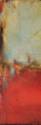 Framed Chicago St. Rush I Print