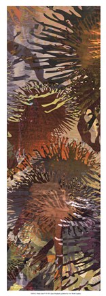 Framed Thistle Panel IV Print