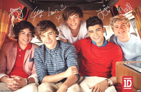 Framed One Direction - BUS Print