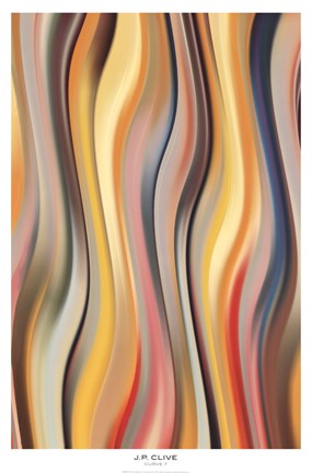 Framed Curve 7 Print