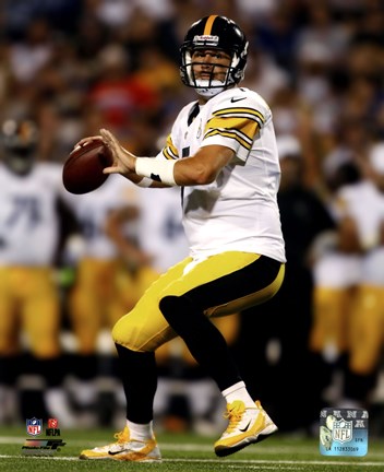 Framed Ben Roethlisberger 2012 Print