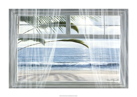 Framed View of the Tropics Print