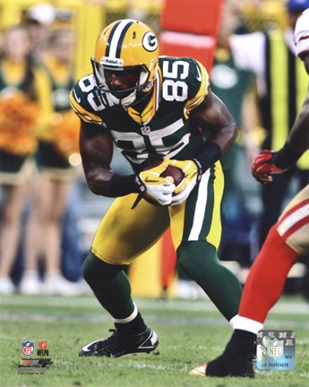 Framed Greg Jennings 2012 Action Print