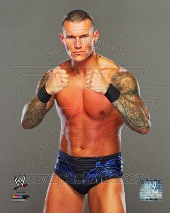 Framed Randy Orton 2012 Posed Print
