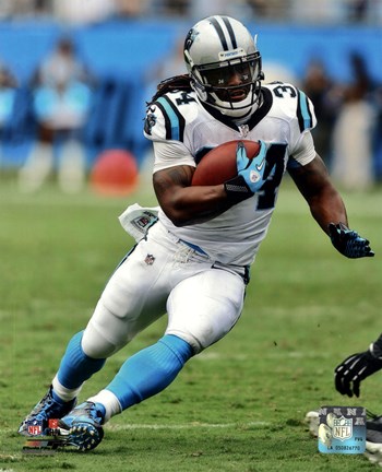 Framed DeAngelo Williams 2012 Action Print