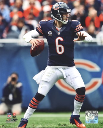 Framed Jay Cutler 2012 Action Print