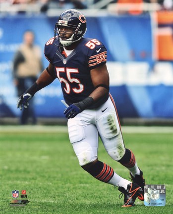 Framed Lance Briggs 2012 Action Print