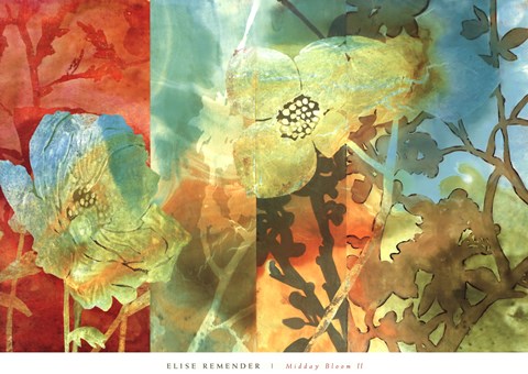 Framed Midday Bloom II Print