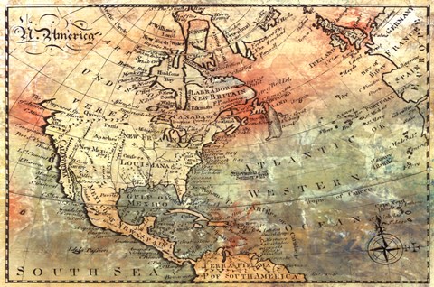 Framed New World Print