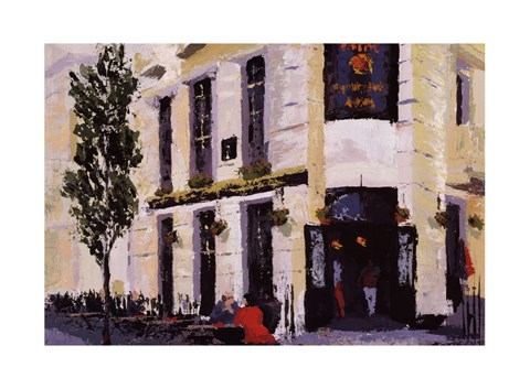 Framed Street Scenes Print