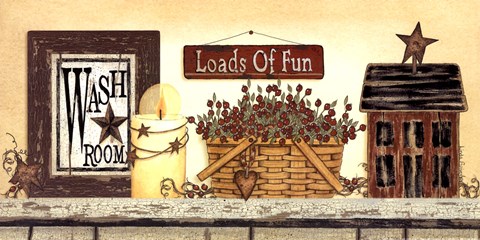 Loads of Fun Fine Art Print by Linda Spivey at FulcrumGallery.com