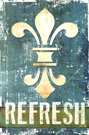 Framed Refresh I Print