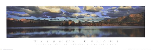 Framed Nature's Colors-Little Lake Molas Print