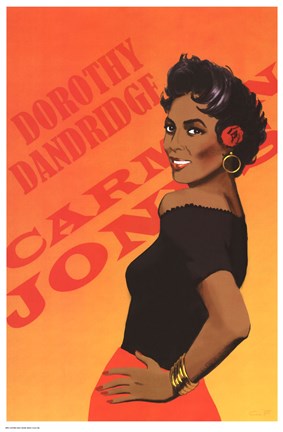 Framed Dorothy Dandridge Print