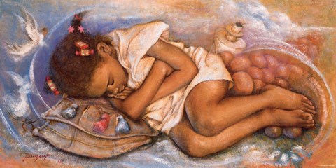 Framed Angel Dream Print