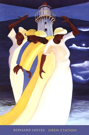 Framed Siren Station Print