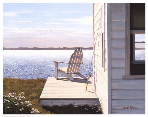 Framed Montauk Daisies Print