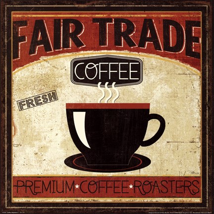 Framed Coffee Roasters I Print