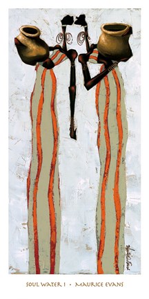 Framed Soul Water I Print