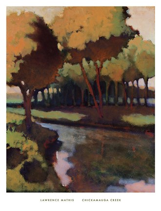 Framed Chickamauga Creek Print