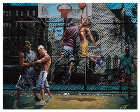 Framed In Mid Air Print