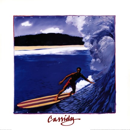 Framed Banzai Pipeline Print