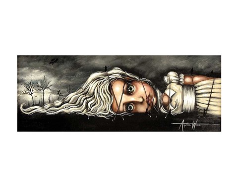 Framed Gabrielle's Travels Print