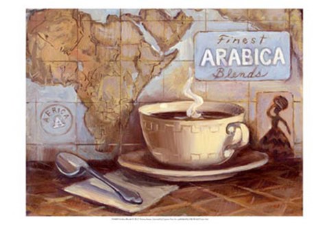 Framed Arabica Blends Print