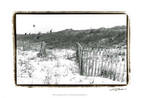 Framed Cape May Lighthouse III Print