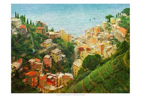 Framed Cinque Terre Print