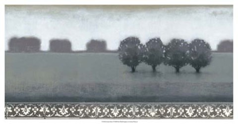 Framed Smoky Dawn I Print