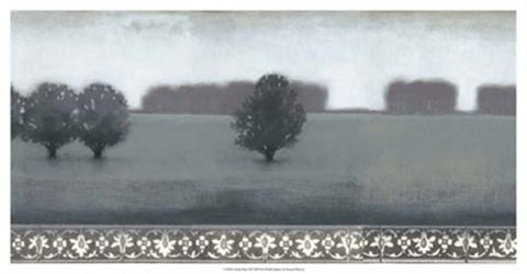 Framed Smoky Dawn II Print