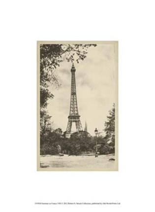 Framed Summer in France VIII Print