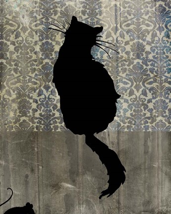 Framed Mouse Hunt I Print