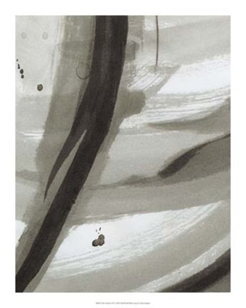 Framed Ink Abstract IV Print