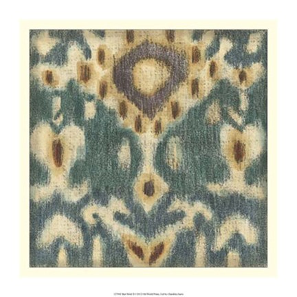 Framed Ikat Motif II Print